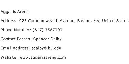 Agganis Arena Address Contact Number