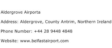 Aldergrove Airporta Address Contact Number