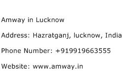 Amway in Lucknow Address Contact Number
