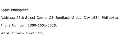 Apple Philippines Address Contact Number