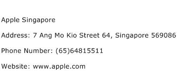 Apple Singapore Address Contact Number