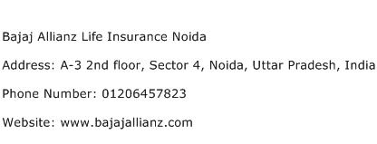 Bajaj Allianz Life Insurance Noida Address Contact Number