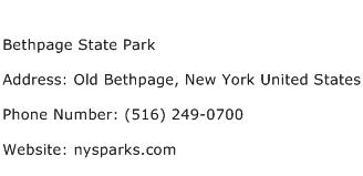 Bethpage State Park Address Contact Number