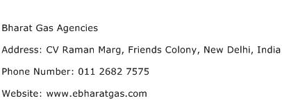 Bharat Gas Agencies Address Contact Number