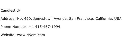 Candlestick Address Contact Number