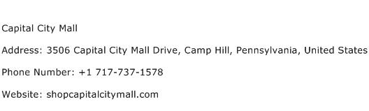 Capital City Mall Address Contact Number