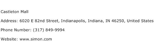 Castleton Mall Address Contact Number