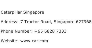 Caterpillar Singapore Address Contact Number