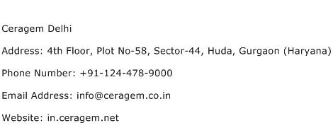 Ceragem Delhi Address Contact Number