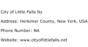 City of Little Falls Ny Address Contact Number