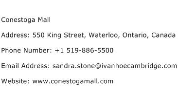 Conestoga Mall Address Contact Number