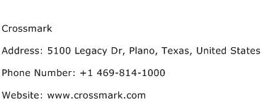 Crossmark Address Contact Number