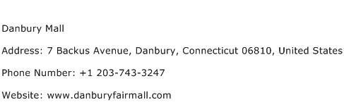 Danbury Mall Address Contact Number