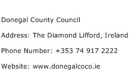 Donegal County Council Address Contact Number