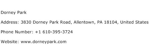 Dorney Park Address Contact Number