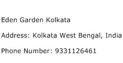 Eden Garden Kolkata Address Contact Number