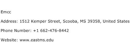 Emcc Address Contact Number