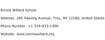Emma Willard School Address Contact Number