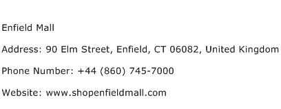 Enfield Mall Address Contact Number