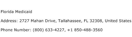 Florida Medicaid Address, Contact Number of Florida Medicaid