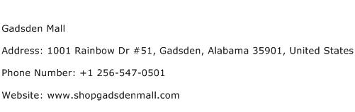 Gadsden Mall Address Contact Number