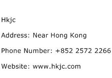 Hkjc Address Contact Number