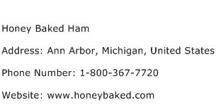 Honey Baked Ham Address Contact Number