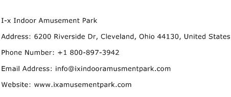 I x Indoor Amusement Park Address Contact Number