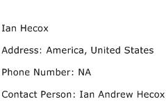 Ian Hecox Address Contact Number
