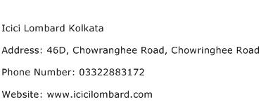 Icici Lombard Kolkata Address Contact Number