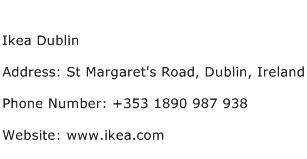 Ikea Dublin Address Contact Number