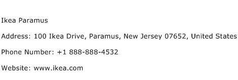 Ikea Paramus Address Contact Number