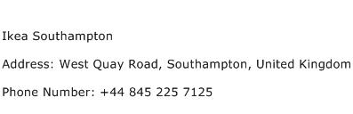 Ikea Southampton Address Contact Number