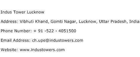 Indus Tower Lucknow Address Contact Number
