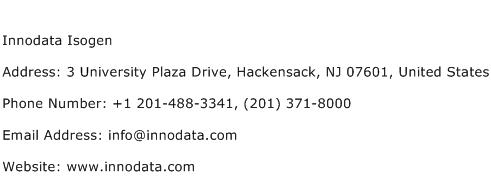 Innodata Isogen Address Contact Number