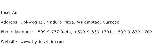 Insel Air Address Contact Number