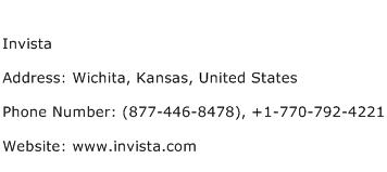 Invista Address Contact Number