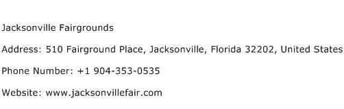 Jacksonville Fairgrounds Address Contact Number
