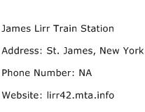 James Lirr Train Station Address Contact Number