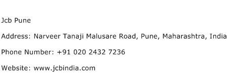 Jcb Pune Address Contact Number