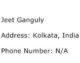 Jeet Ganguly Address Contact Number
