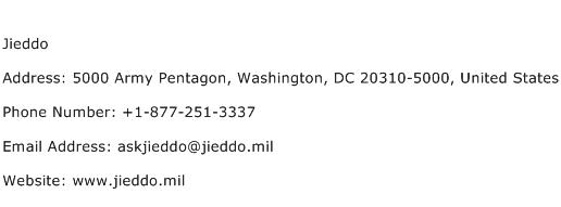 Jieddo Address Contact Number