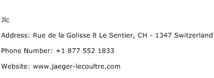 Jlc Address Contact Number
