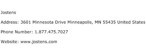 Jostens Address Contact Number
