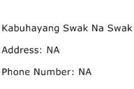 Kabuhayang Swak Na Swak Address Contact Number