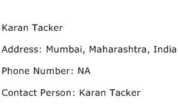 Karan Tacker Address Contact Number