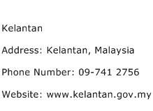 Kelantan Address Contact Number