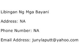 Libingan Ng Mga Bayani Address Contact Number
