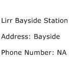 Lirr Bayside Station Address Contact Number