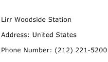 Lirr Woodside Station Address Contact Number
